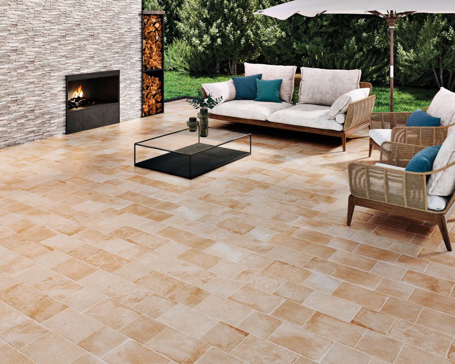 amb CANILLO MIX y TERRACOTTA outdoor - Madera