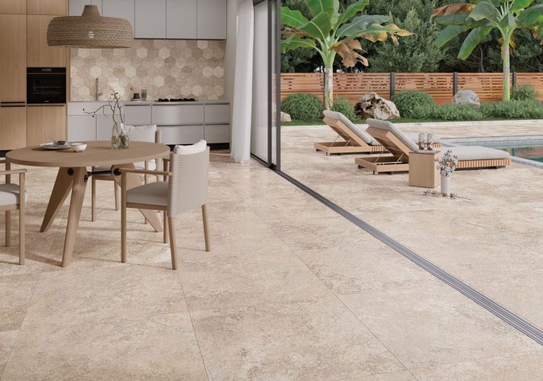 amb TOSCANA GOLD 90X90 + HEXAGONO TOSCANA mix warm_indoor